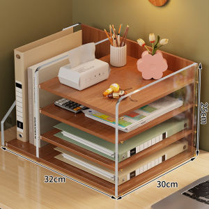 WUBUWEI | Office Desktop Acrylic Multifunction Storage Organizer