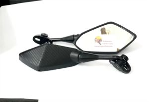 กระจกมองหลัง GPX กระจกแต่ง ทรงNinja สำหรับ GPX DEMON 200GR จีพีเอ็กซ์ เดม่อน200จีอาร์ กระจกเลนส์ใส กระจก5เหลี่ยมติดชิว กระจก มอเตอร์ไซค์