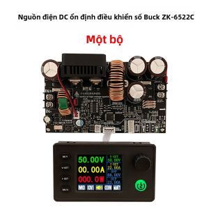 Aideepen | ZK-6522C Bộ Điều Chỉnh Điện Áp DC Có Thể Điều Chỉnh Bằng CNC 22A 1430W - Bộ Chuyển Đổi Nguồn Điện Phòng Thí Nghiệm DC-DC Buck