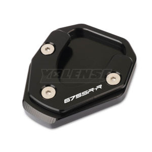 For CFMOTO 675SR 675SR-R 675 SR SR-R 2024 2025 Motorcycle Foot Side Stand Extension Kickstand Enlarger Support Plate Pad