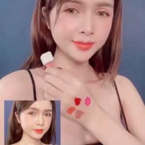 Son kem lì DOLLY SUPER Không Chì Cao Cấp chính hãng <Màu Cam sáng>