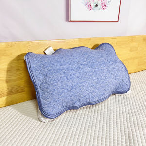 Ultra-Cold Sensation Breathable Quick-Dry Sweat-Absorbing Japanese Style Anti-Slip Summer Half-Pack Pillowcase Polyester Fiber