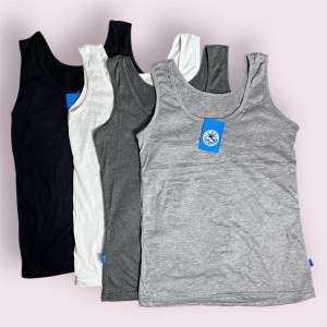 3pcs - 6pcs Singlet Wanita Polos - Tanktop Perempuan