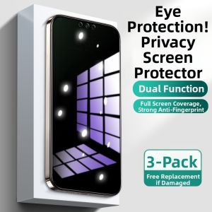 MINGCAI | Anti-Peeping Blue Light Blocking Tempered Glass Screen Protector for Mate 80 90 Series