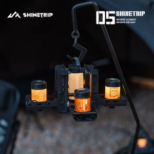 ShineTrip 05 Series Light Array 19 Lights 38 Lights Box Camping Light Stand Sky Palace Light Stainless Steel DIY Lighting Shade