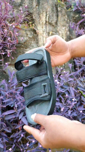 Gatio RQ50 Sandal Gunung Pria Sendal Hiking Cowok Sol Karet Ringan Lentur Kuat Size 36-43