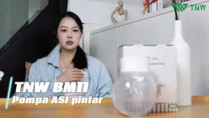 TNW BM11 Pompa Asi Elektrik Handsfree Wearable Breast Pump Wireless Hisap Kuat Breast ASI with 4 Modes 9 Levels
