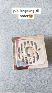 Saringan Got Full Stainless SUS 304 TEBAL l Floor Drain l Saringan Got Air Kamar Mandi