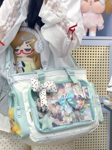 LUSUO | Túi Đeo Vai Thiết Kế Anime 10cm