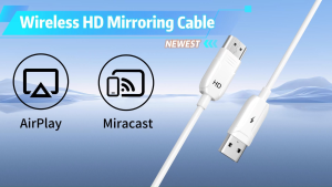 Anytrox USB B to HDMI Adapte for TV Monitor & Car Screen 4K HD Plug and Play Adapter for Home Theater and Mobile Gaming