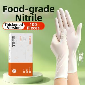 DINGQING | Food Grade Safe Nitrile Gloves Kitchen Laundry Baking