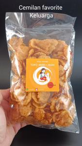 Emping Melinjo Pedas Manis Premium Pakai Minyak Kelapa Tanpa Pengawet