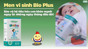 Men vi sinh Health Global Bioplus bổ sung lợi khuẩn giúp hệ tiêu hóa bé khỏe mạnh | Nhập khẩu chính hãng Pháp