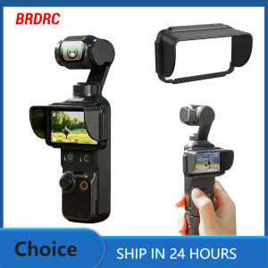 BRDRC | BRDRC Pocket 4 Screen Sun Hood Sunshade for DJI Osmo Pocket 4 3 Accessories Outdoor Creator Photography Anti-Glare Cover