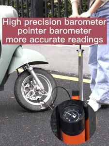 Air Pump Air Inflator High Pressure Pump For Bike/Motorcycle/Cars/Balls Pump With Guage 160 PSI