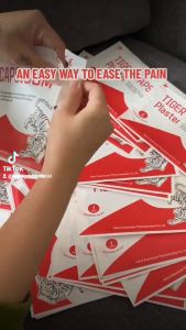 Tiger Patch for Long Lasting Relief of Stiff Shoulder Rheumatism Lumbago Muscular Pain & more | 1 Sachet - 1 Plaster