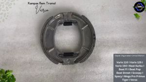 Kampas Rem Tromol Belakang Motor Vario Beat Spacy Scoopy Mega Pro