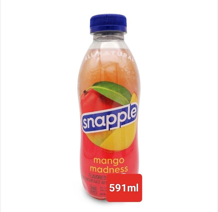 Snapple Mango Madness Juice Drink Gluten Free 591ml Lazada PH