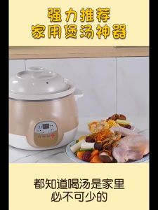 Large Capacity Smart Ceramic Electric Cooker Soup Pot 正山智能陶瓷电炖锅煲汤锅