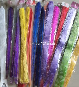 Grosir Pita Serut/Pita tarik/Pita Kado Perpack isi 10 pcs