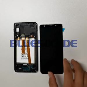 6.0 High Quality For Samsung A7 2018 A750 LCD A750F A750FN Display With Frame Touch Screen Digitizer Replacement Parts