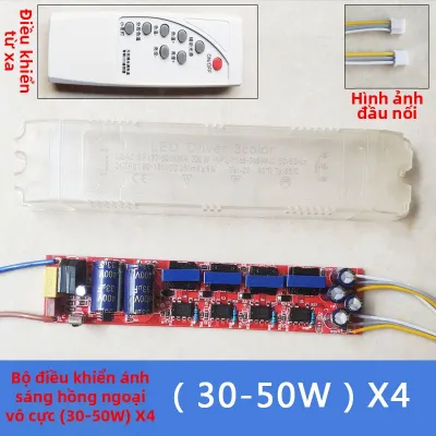 Đèn Trần Điều Chỉnh Màu Sáng Bằng Điều Khiển Từ Xa