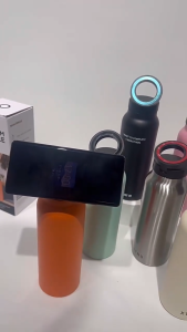 PRADO Malaysia MAXGEAR Magnetic Flask Pro BPA-FREE Leakproof Water Bottle Thermo Insulated Stainless Steel Phone Holder Gym Thermos Tumbler Phone Stand 磁吸保温水瓶