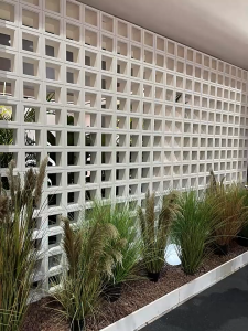 AURON ผนังตกแต่ง สวยงาม น้ำหนัก ติดตั้งง่าย แข็งแรง สวยงาม ทันสมัย บล็อก pu สำหรับตกแต่งผนังภายในและภายนอก ช่องลม pu