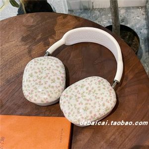 Fresh Floral Apple AirPods Max Protective Case Wireless Bluetooth Headset Third Generation Womens Artistic Ear Cover