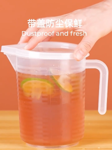 Ca đong nhựa có nắp đậy vạch chia ml rõ ràng dung tích 250ml 500ml 1000ml 2000ml 3500ml 5000ml tiện dụng nhà bếp