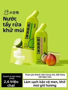 CECEBEAR | Nước tẩy rửa toilet khử mùi loại bỏ vết bẩn mạnh mẽ cho bồn cầu nhà vệ sinh thơm mát lâu dài