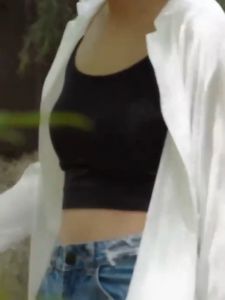 มิสเตอร์เร็ว เสื้อสายเดี่ยว สปอร์ตบรา ผ้าร่องหายาก สบายเหมือนไม่ใส่ ไม่มีฟองน้ำ อกชัดเจน ครึ่งตัวสบายฟิน ซับซ้อนและระบายอากาศ