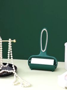 Luxury Design Sticky Hair Removal Lint Dust Roller Refillable Paper Roll Pet Fur Cleaning Cloth Cleaner 粘毛器 滚轮