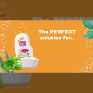 ZÉRA Mom - BerryC Gentle Creme Baby Head to Toe Bath Wash Gentle Cleanser| For Sensitive Skin & Newborns 800ml