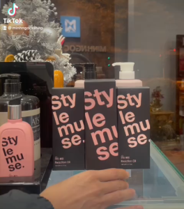 Kem tạo kiểu cho tóc xoăn ATS Stylemuse Repair Curl Cream 150ML