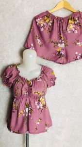 Setelan Casandra dan Celana Pendek Wanita