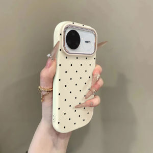 Vỏ Bảo Vệ Đen Elegance Chấm Bi