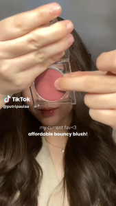 Hanasui Next Level Bouncy Blush I Super Bouncy Blush I Long Lasting Blendable Easy To Use Powder Blush