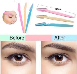 Pisau cukur alis pisau pencukur alis satuan eyebrow razor wajah multifungsi