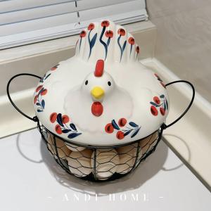 Vintage Multifunctional Egg Storage Basket