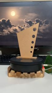 Plakat Akrilik Polos Souvenir Kenang Kenangan Hadiah Kejuaraan dan Penghargaan Trophy Vandel Akrlik