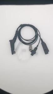 Covert Acoustic Air Tube Earpiece Headset PTT Mic for Motorola APX2000 APX7000 APX6000 APX7500 DP4601 XiR P8268 P8668 Radio