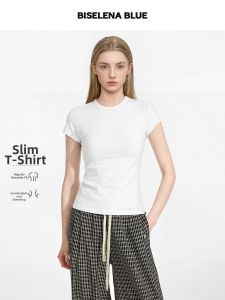 BEIQIANI | Slimming Embroidered Casual T-Shirt