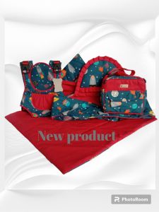 Terlaris..keperluan Bepergian Bayi Isi ( 4 pcs ) Ransel / selimut / gendongan & tas