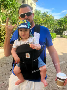 Lightweight Multi-Functional Baby Carrier Waist Seat for Outings Front Hold Style Suitable for Younger Babies Back Support