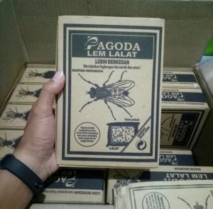 1Box Lem Lalat Pagoda isi 100 Lembar