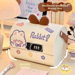 Rabbit-shaped Password Lock Piggy Bank