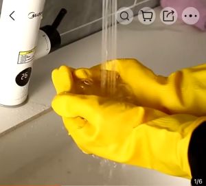 Akhtara | Sarung Tangan Karet Latex Industrial Grade Premium size XL