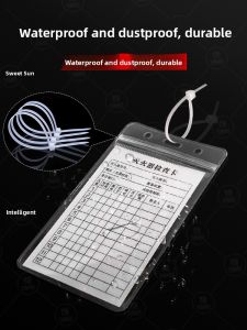 YINMO | Fire Safety Inspection Card Set Fire Extinguisher Inspection Card Fire Hydrant Monthly Inspection Card Regular Maintenance and Annual Inspection Card Double-Sided Writable Label