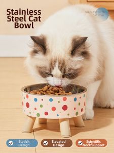VOA | Non-Tippable Elevated Feeding Bowls Large Capacity